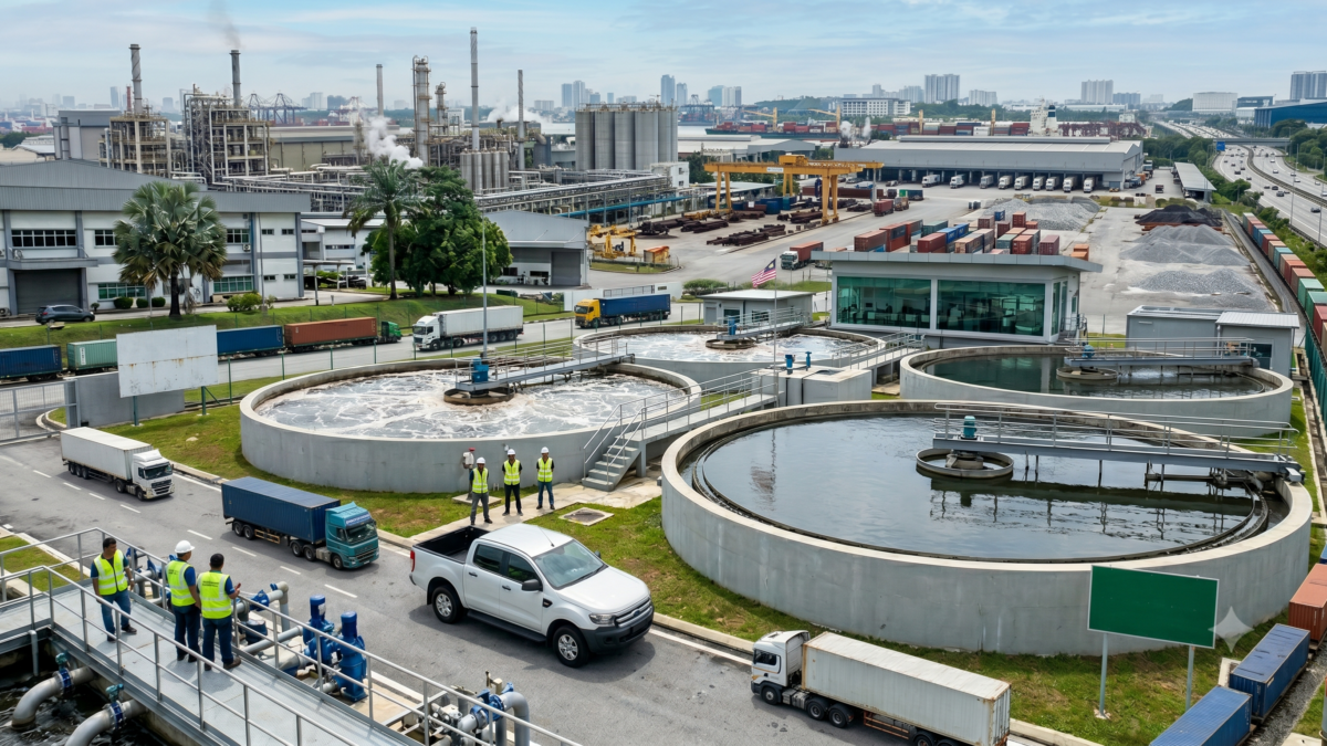 sewage treatment plant maintenance